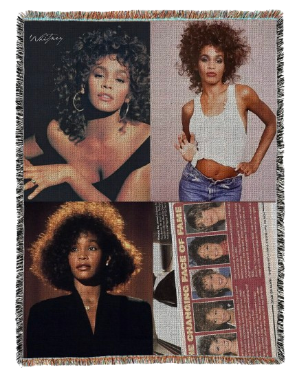Whitney Houston Blanket